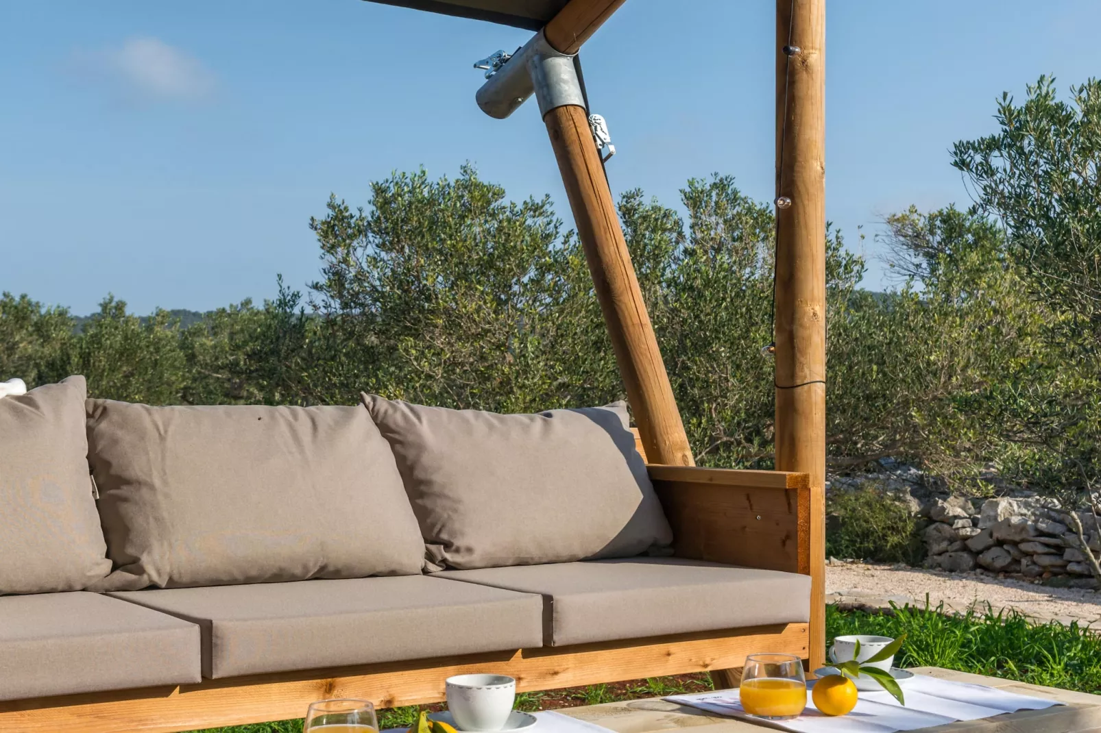 Adriatic Heritage Glamping No 1 - Terrasbalkon