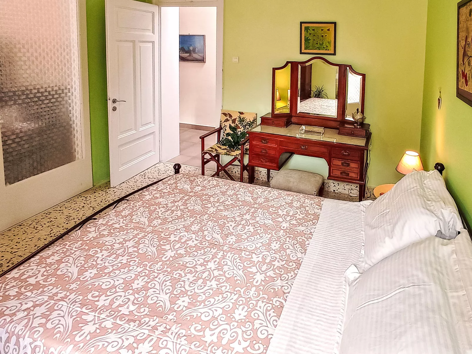 Wohnung mit Meerblick und großer Terrasse - Binnen