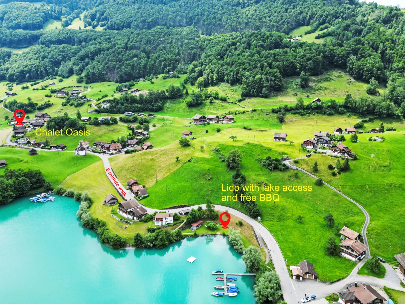 Chalet Oasis - Buiten