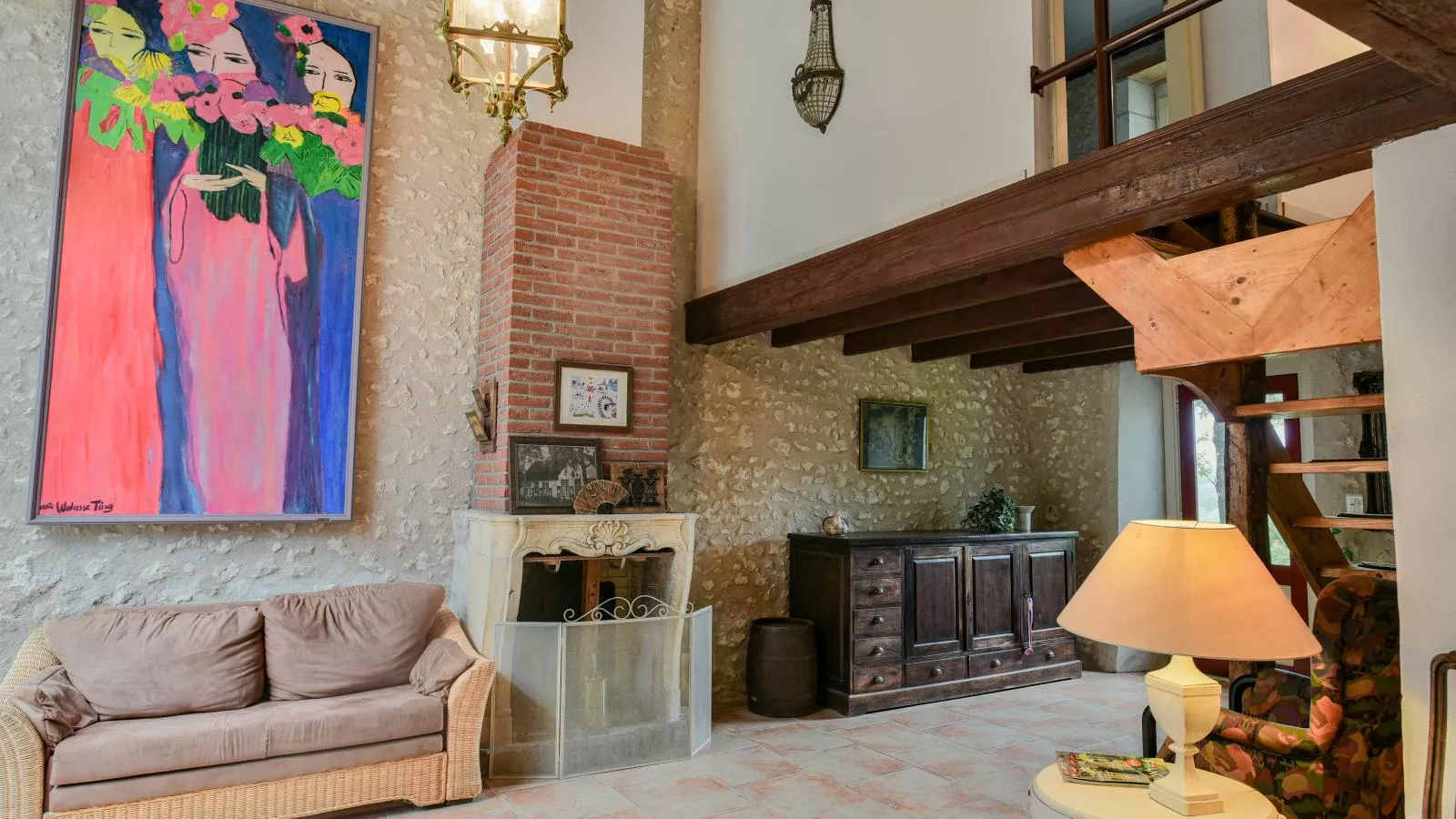 Lusignac Maswari - Woonkamer