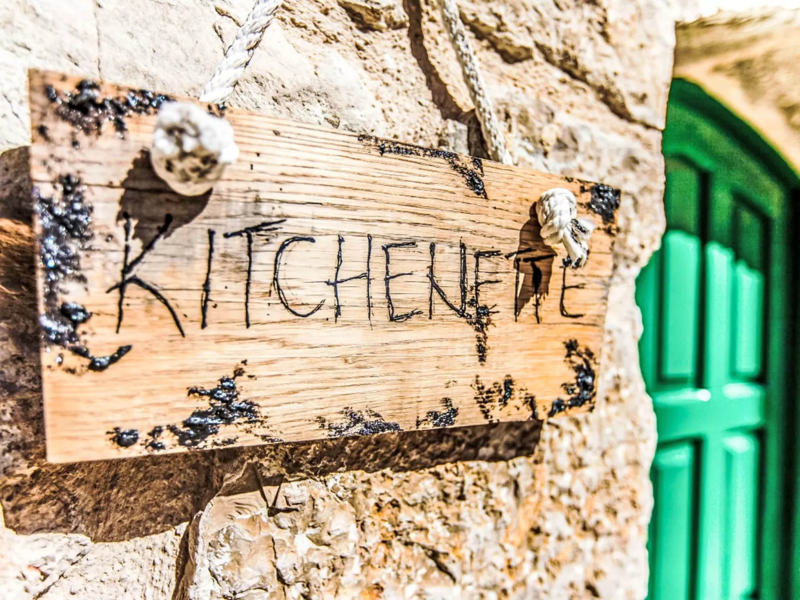 Natura with private pool - Binnen