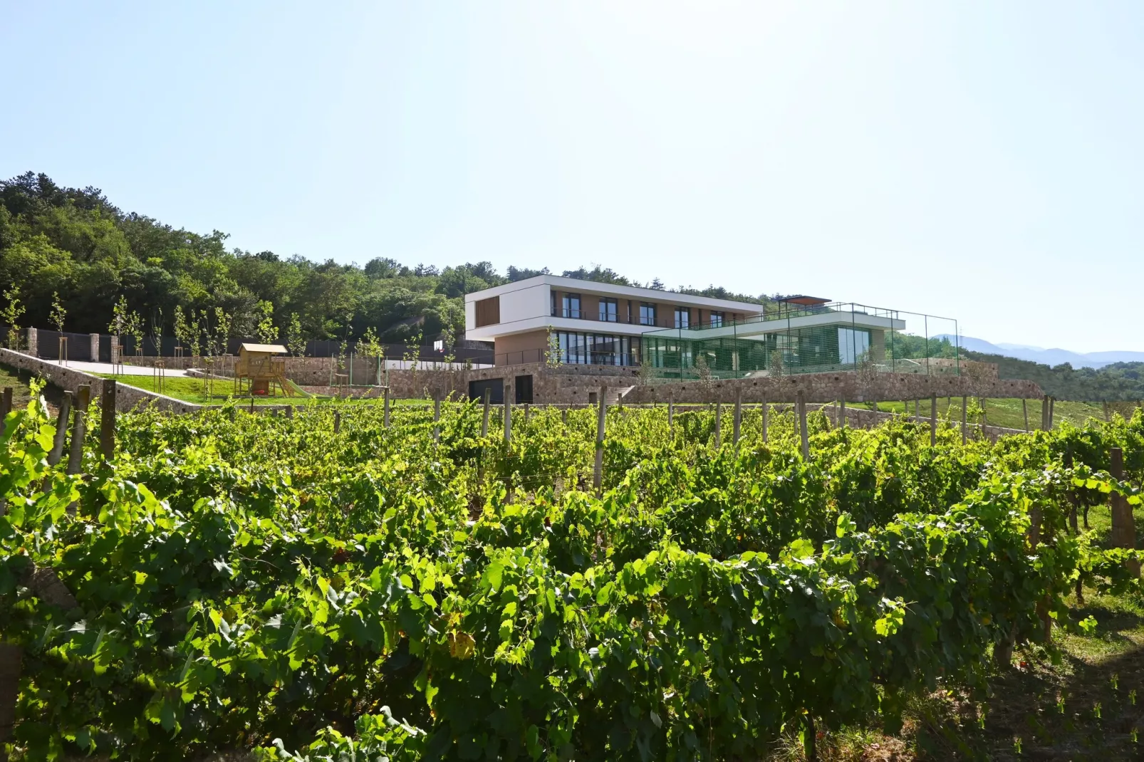 Villa Excelsior - Gebieden zomer 1km