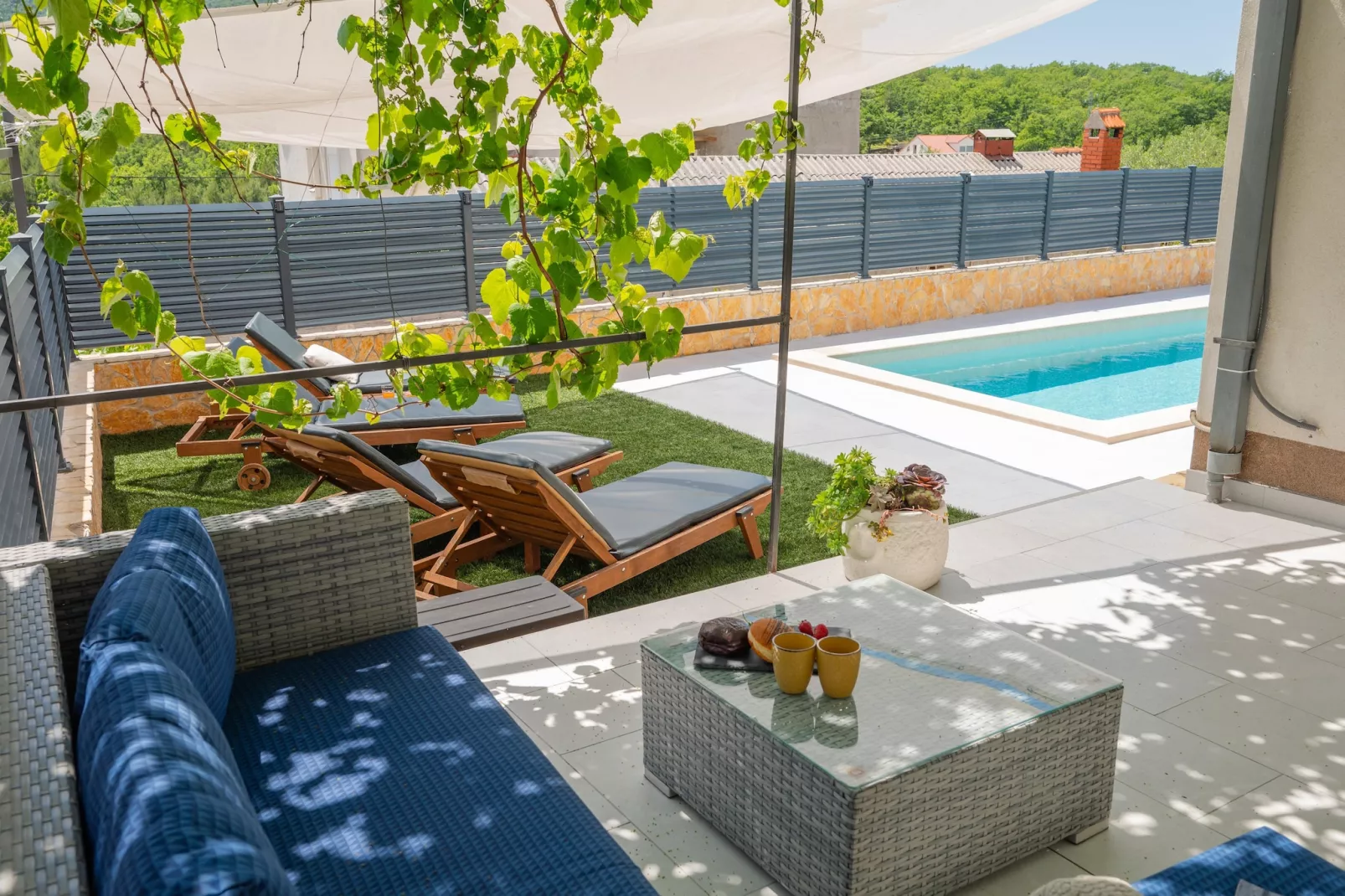 Villa Kristina - Terrasbalkon