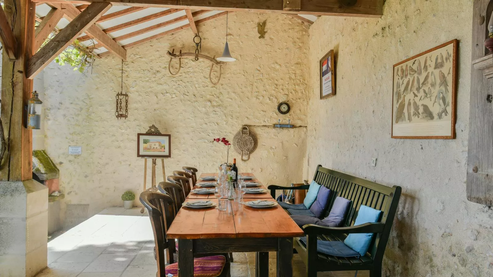 Lusignac Maswari - Eetkamer