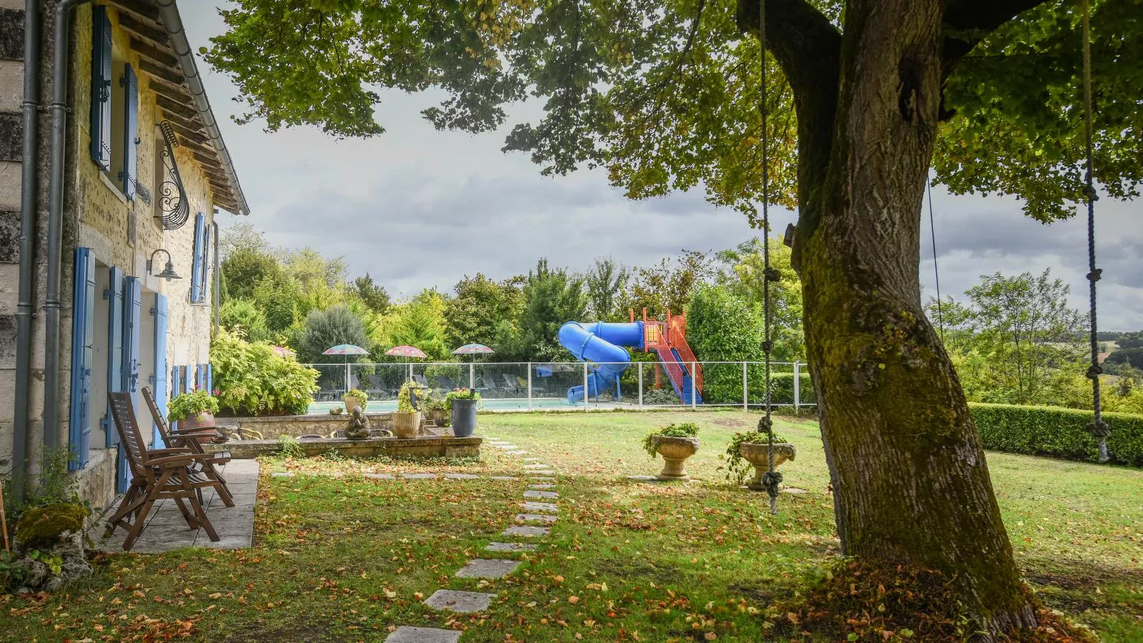 Lusignac Maswari - Tuinen zomer