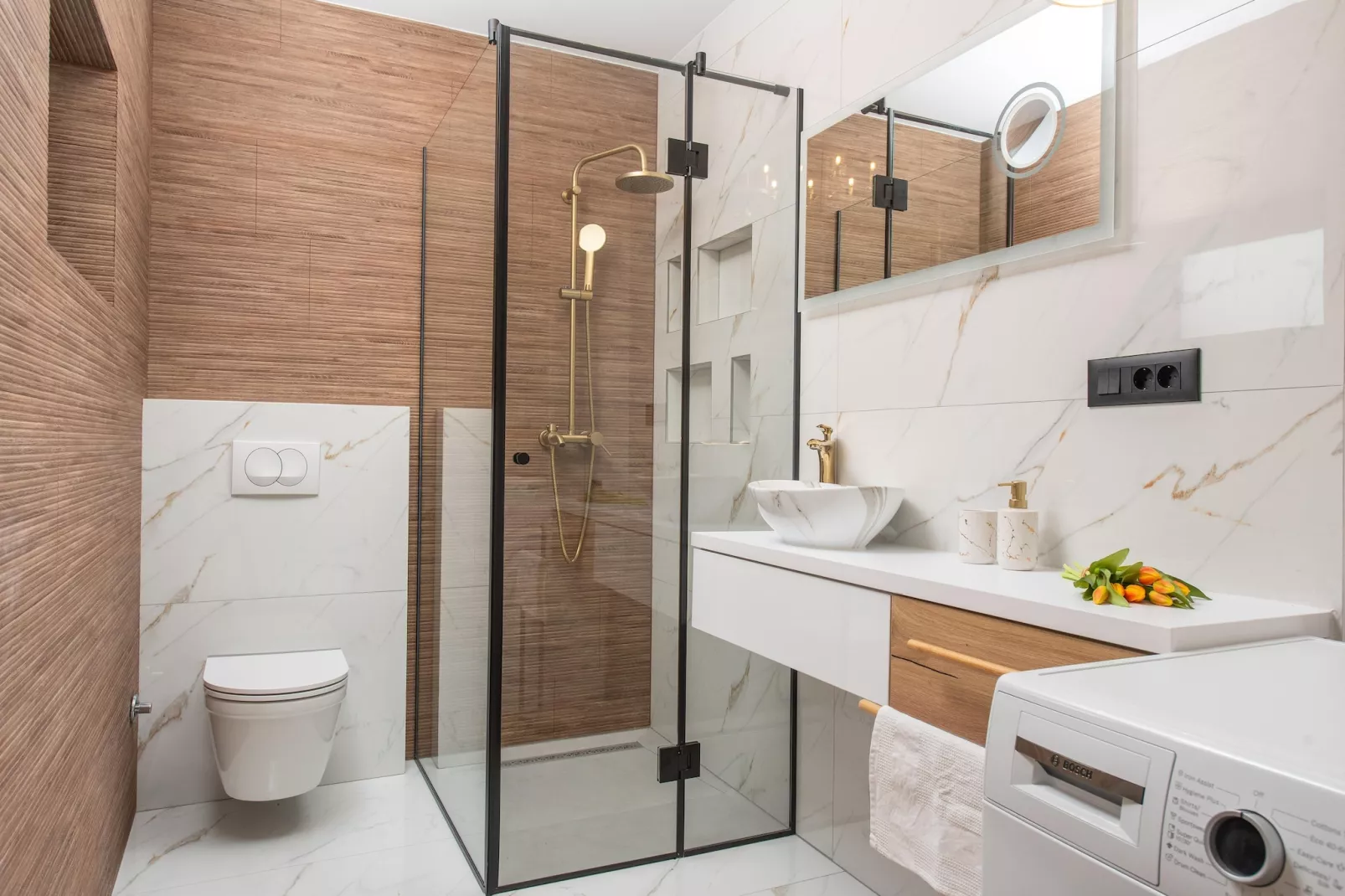 Villa Nacle - Badkamer