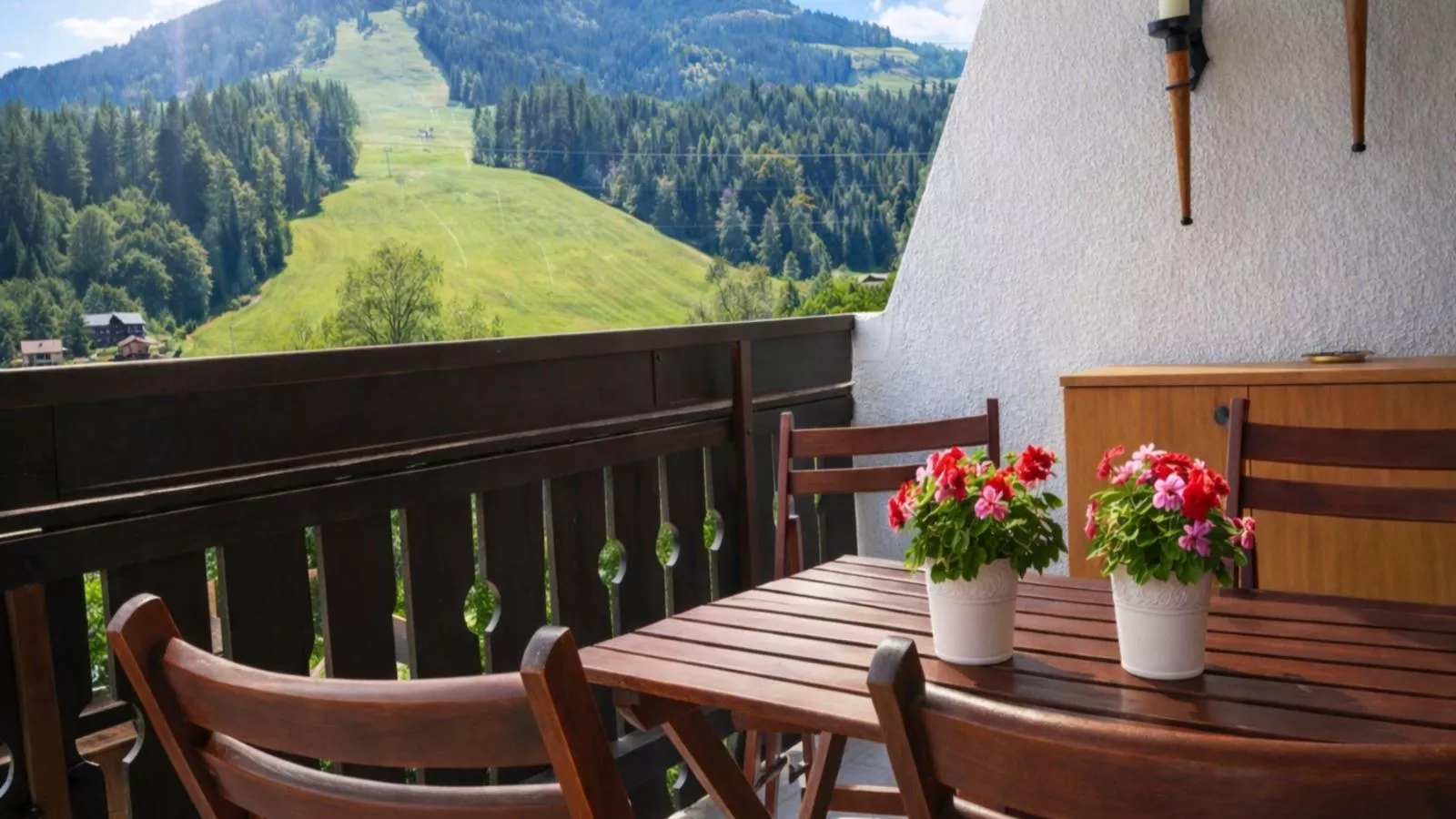 Hinterreitblick - Uitzicht zomer