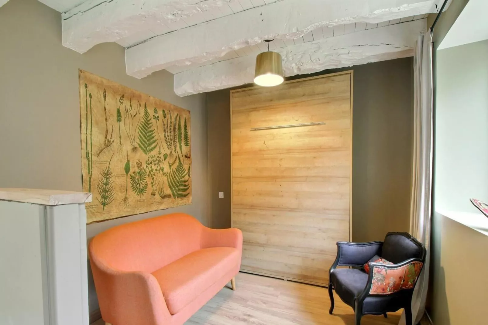 Joli Gite de vacances à Neulliac - Woonkamer