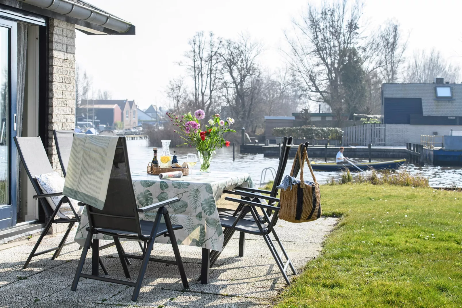 Eiland Bungalow - Terrasbalkon