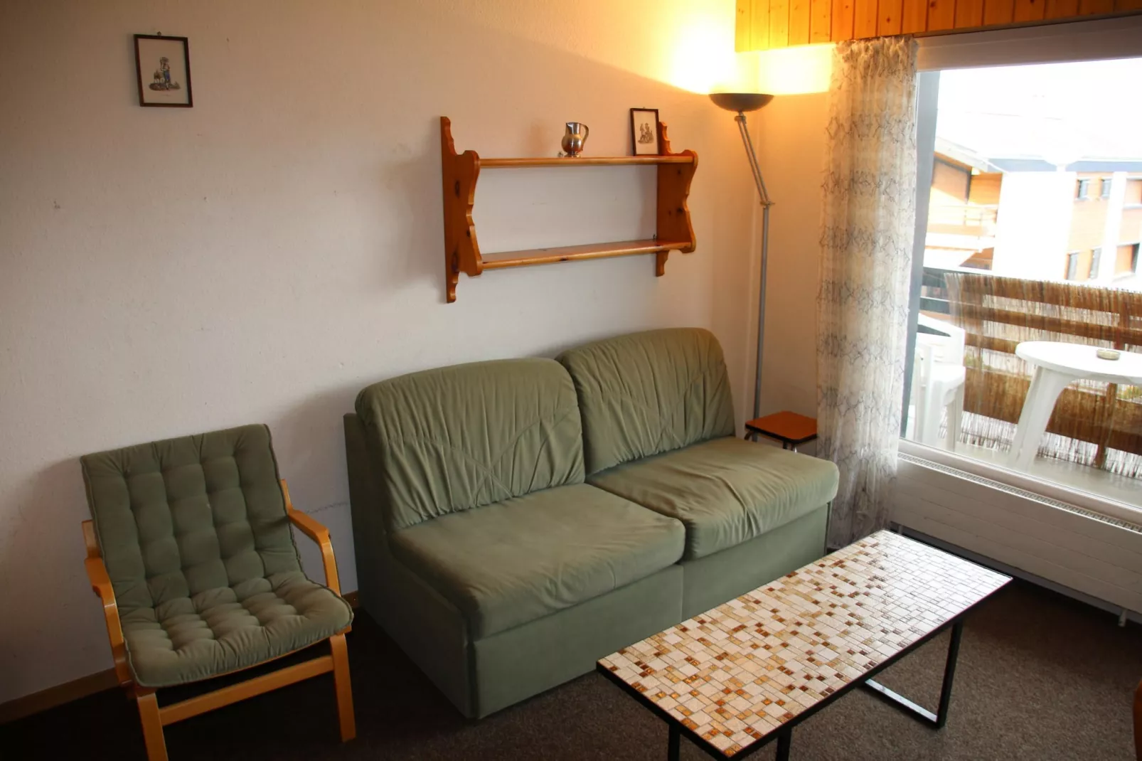 Combyre C 012 - COMFORTABLE studio 4 pers - Woonkamer
