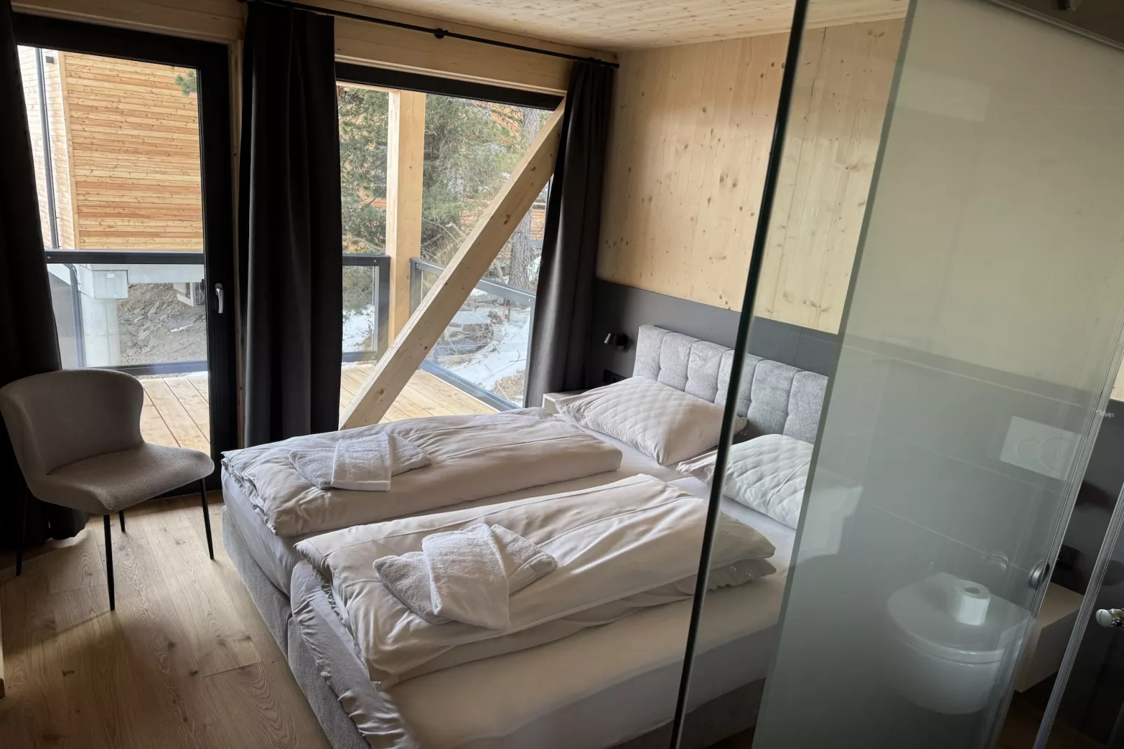 Naturchalets Turracher Höhe 55 - Slaapkamer
