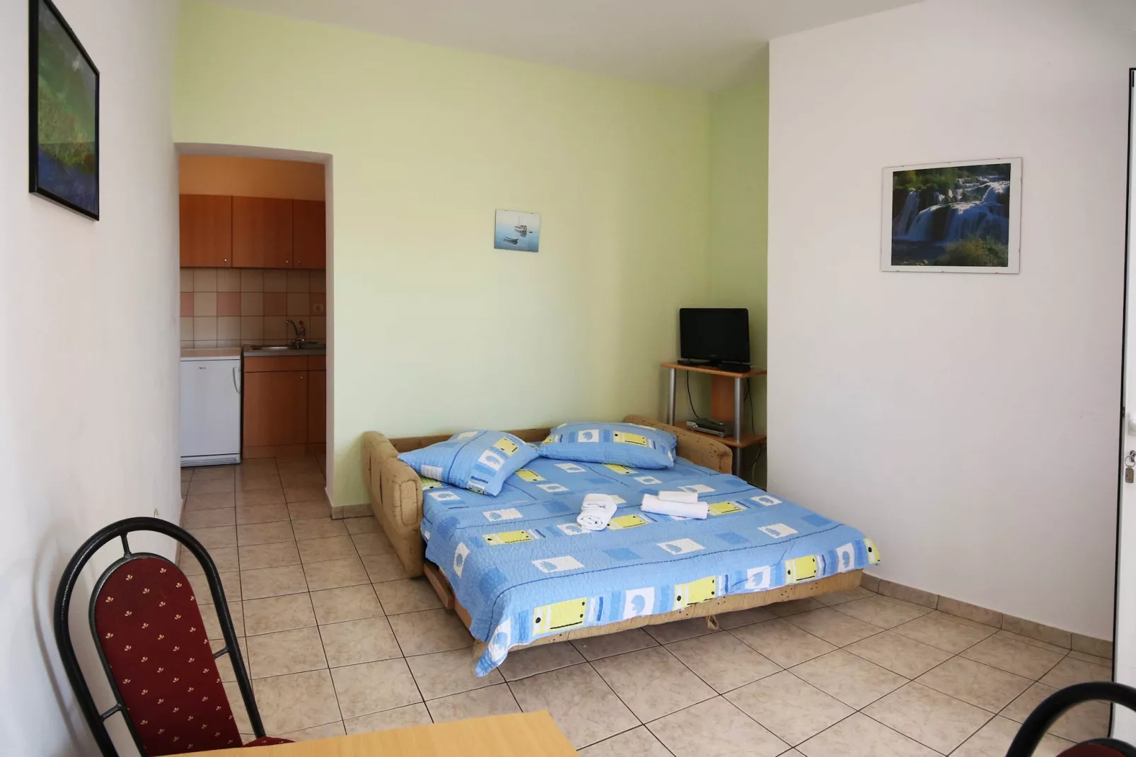 Apartments & Rooms Villa Petra - One Bedroom Apartment with Terrace 1 - Slaapkamer