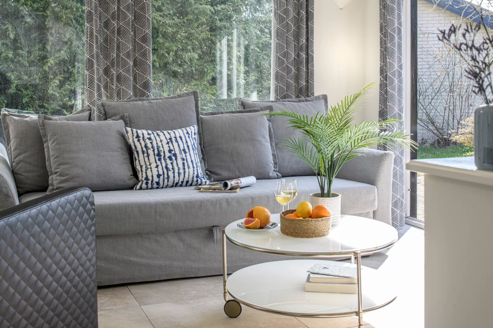 Eiland Bungalow - Woonkamer