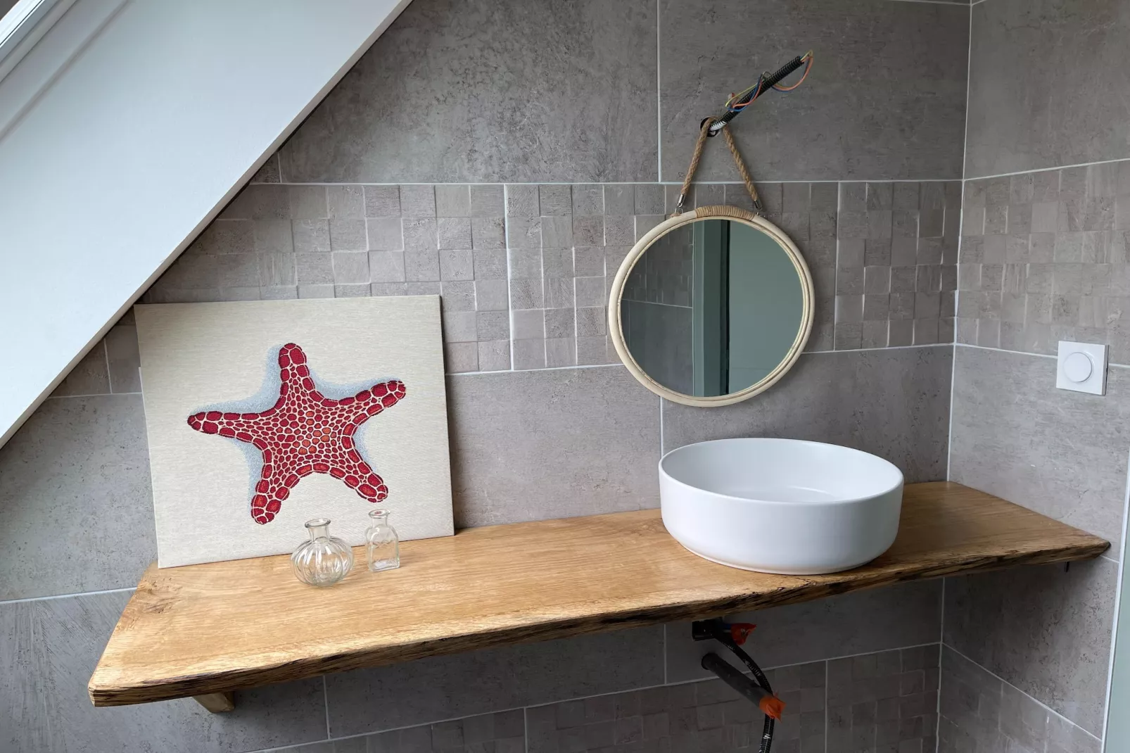 Joli Gite de vacances à Neulliac - Badkamer