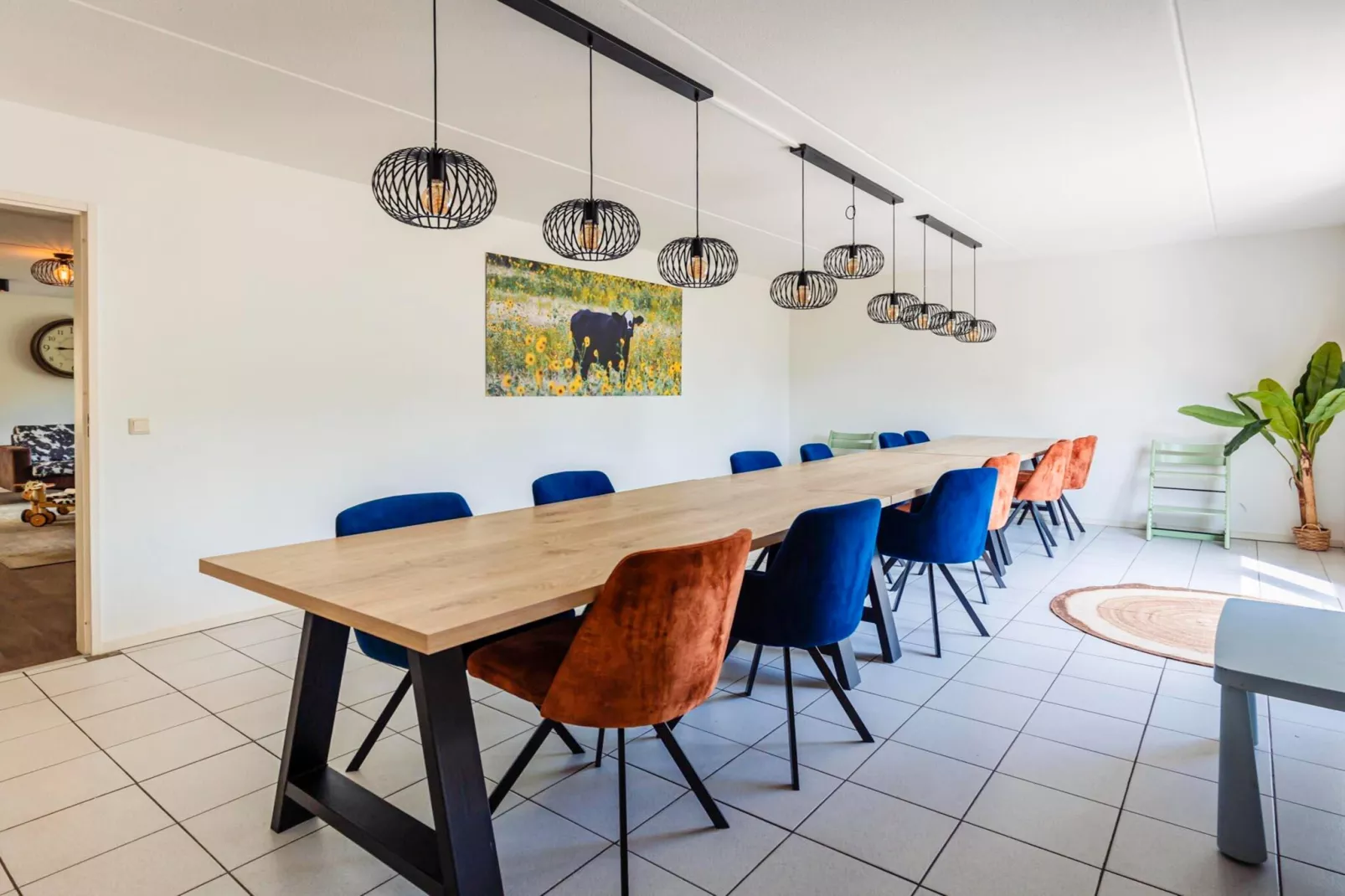 16 - Persons Family bungalow - Eetkamer