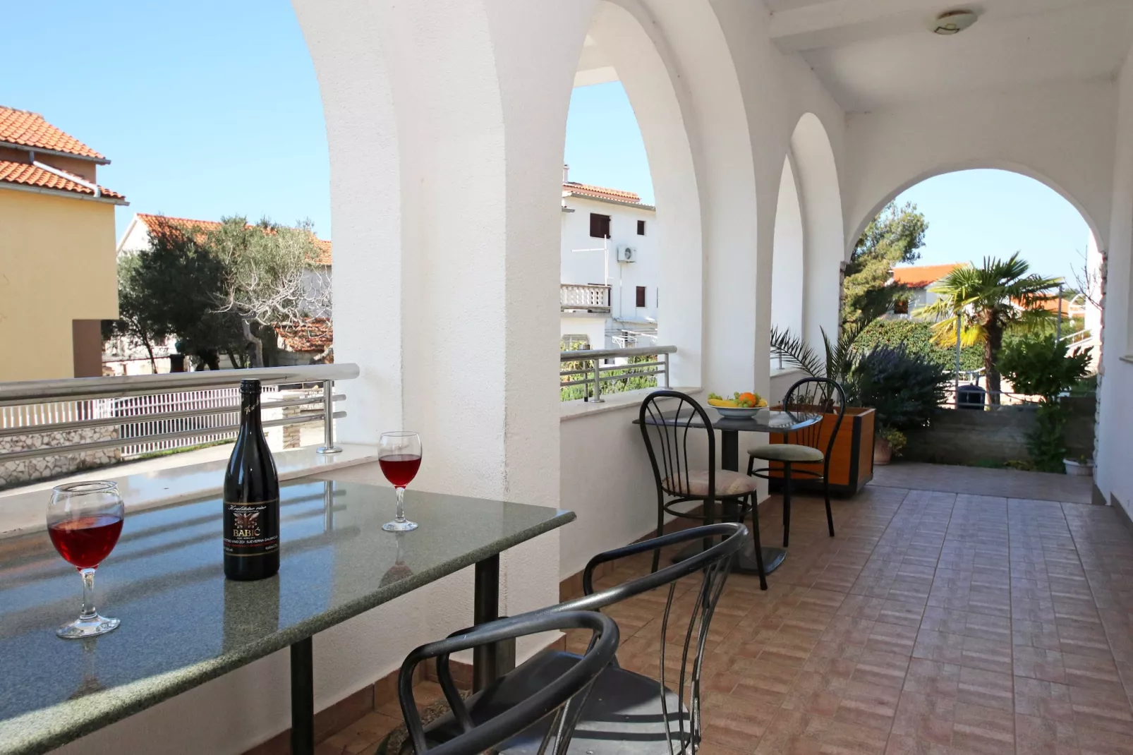 Apartments & Rooms Villa Petra - One Bedroom Apartment with Terrace 2 - Terrasbalkon