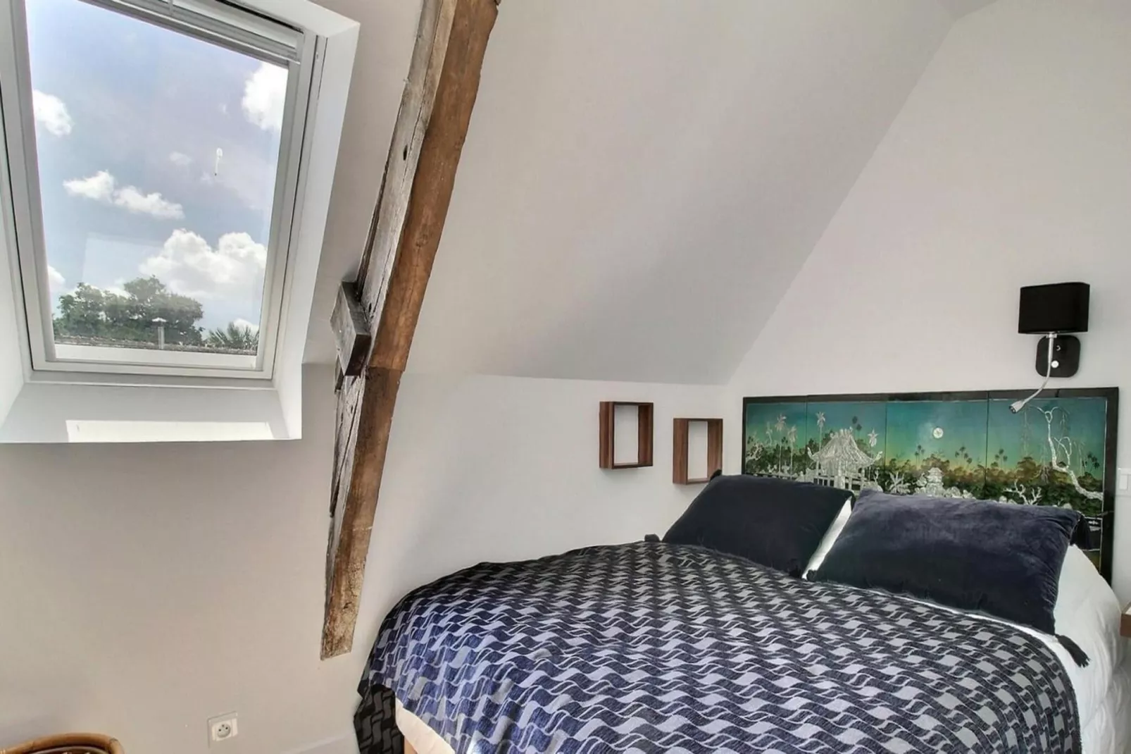 Joli Gite de vacances à Neulliac - Slaapkamer