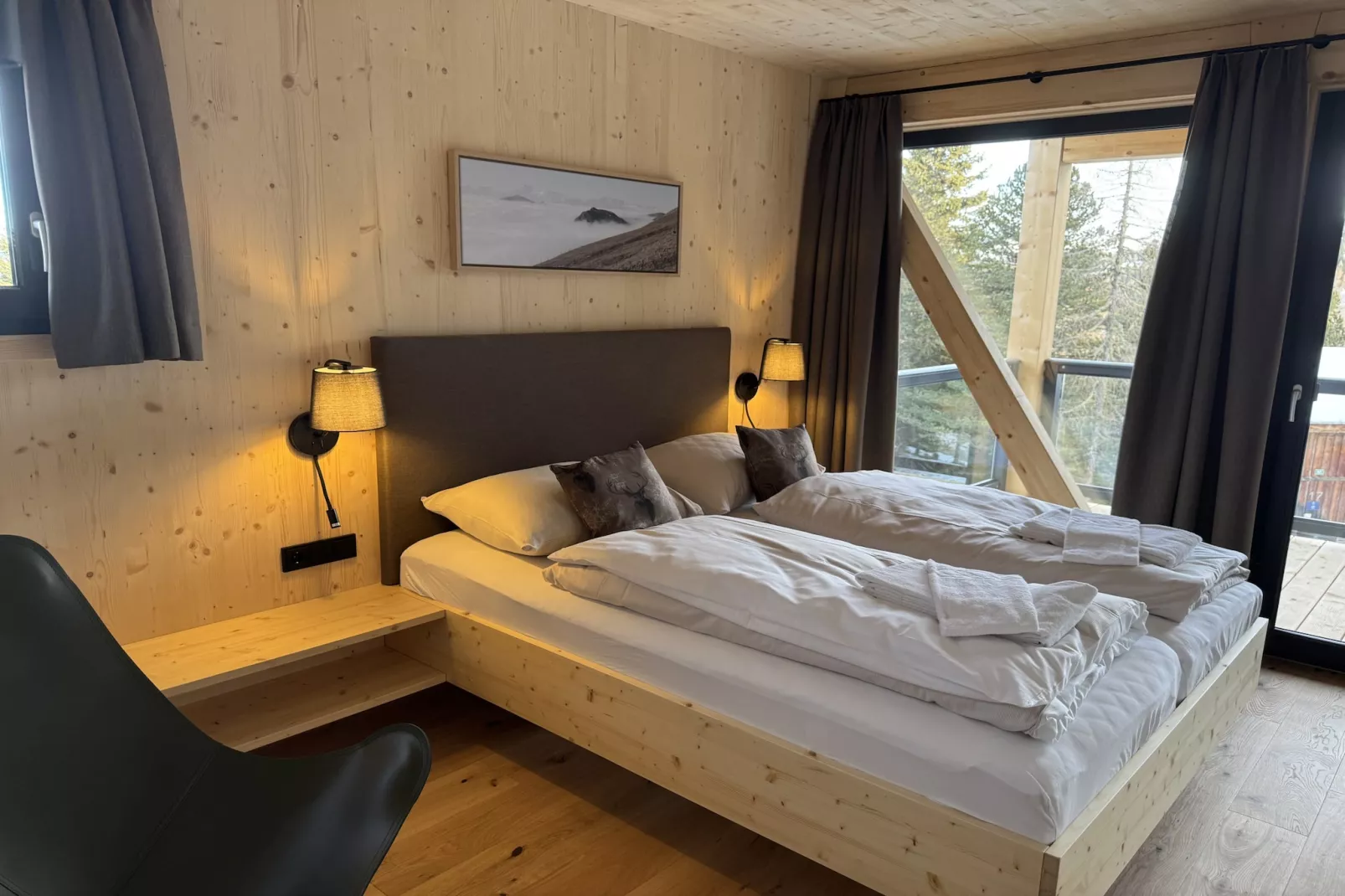 Naturchalets Turracher Höhe 51 - Slaapkamer