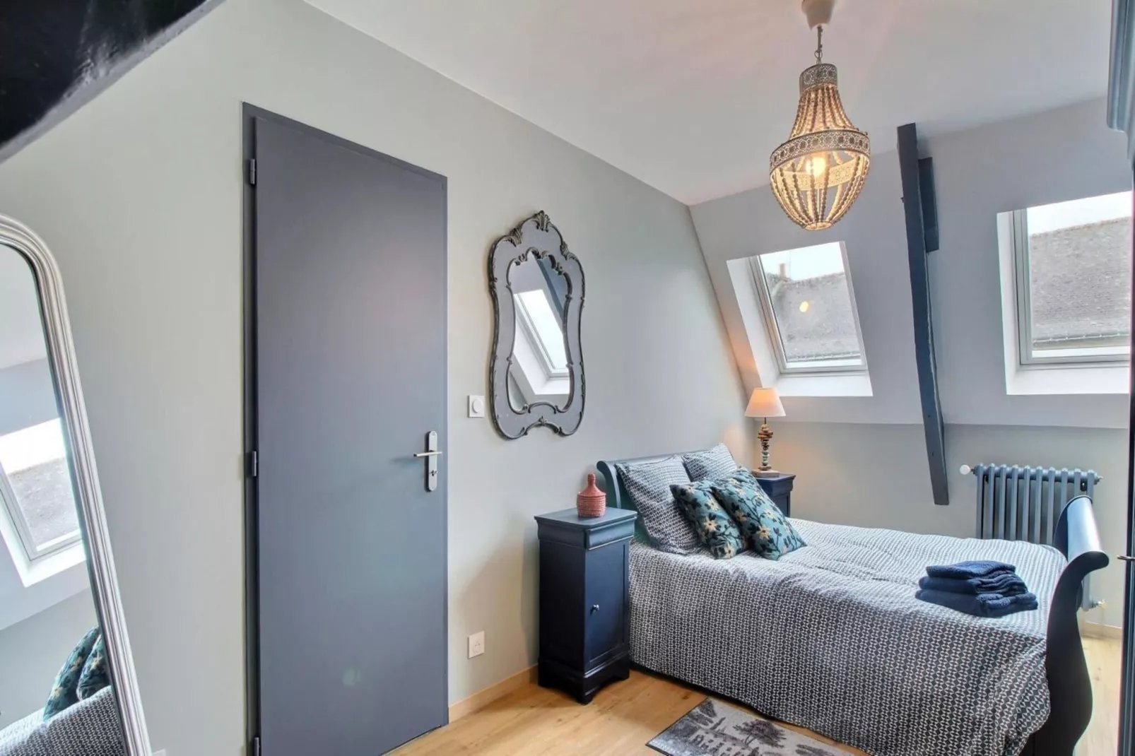 Joli Gite de vacances à Neulliac - Slaapkamer