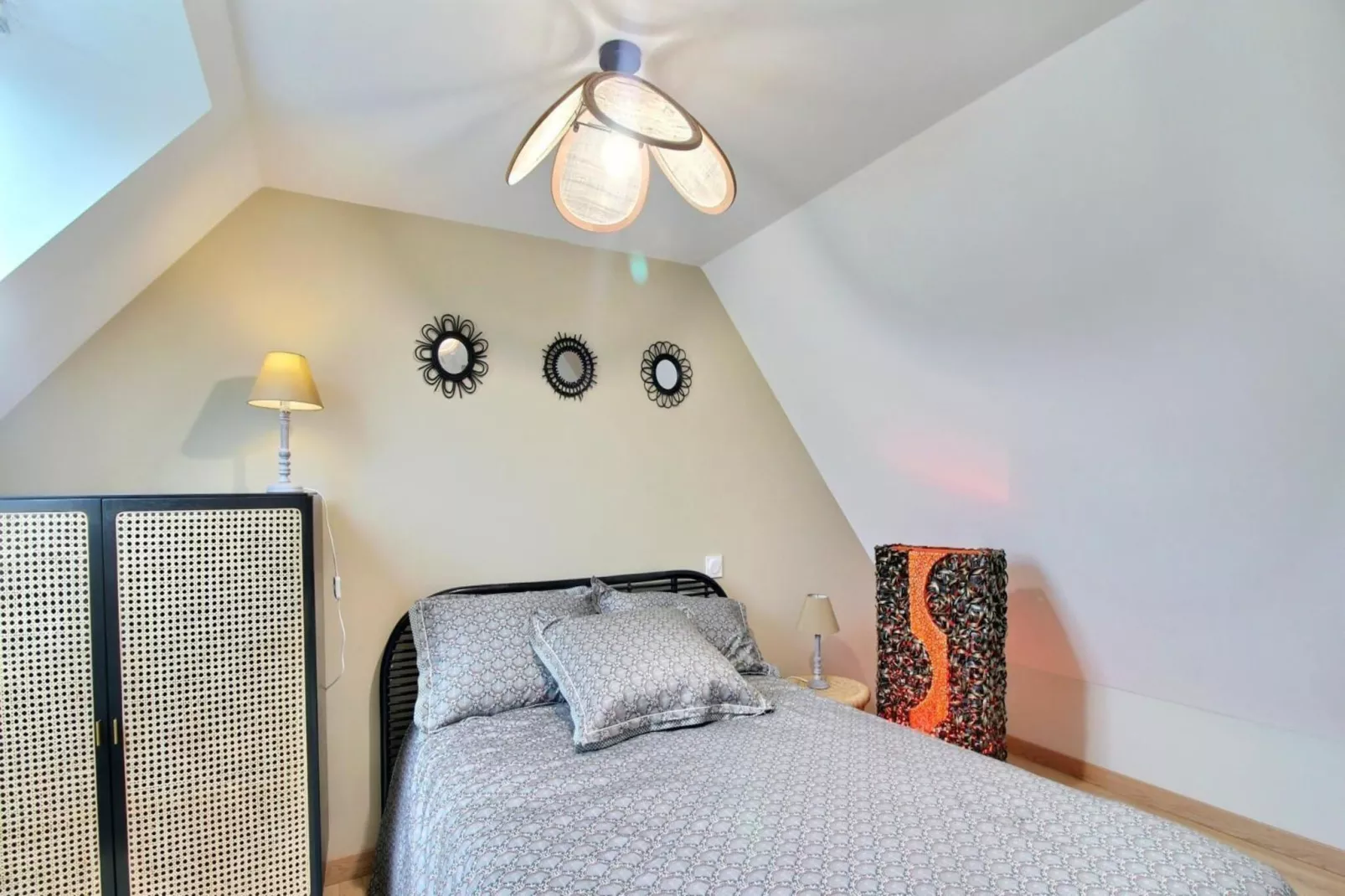 Joli Gite de vacances à Neulliac - Slaapkamer