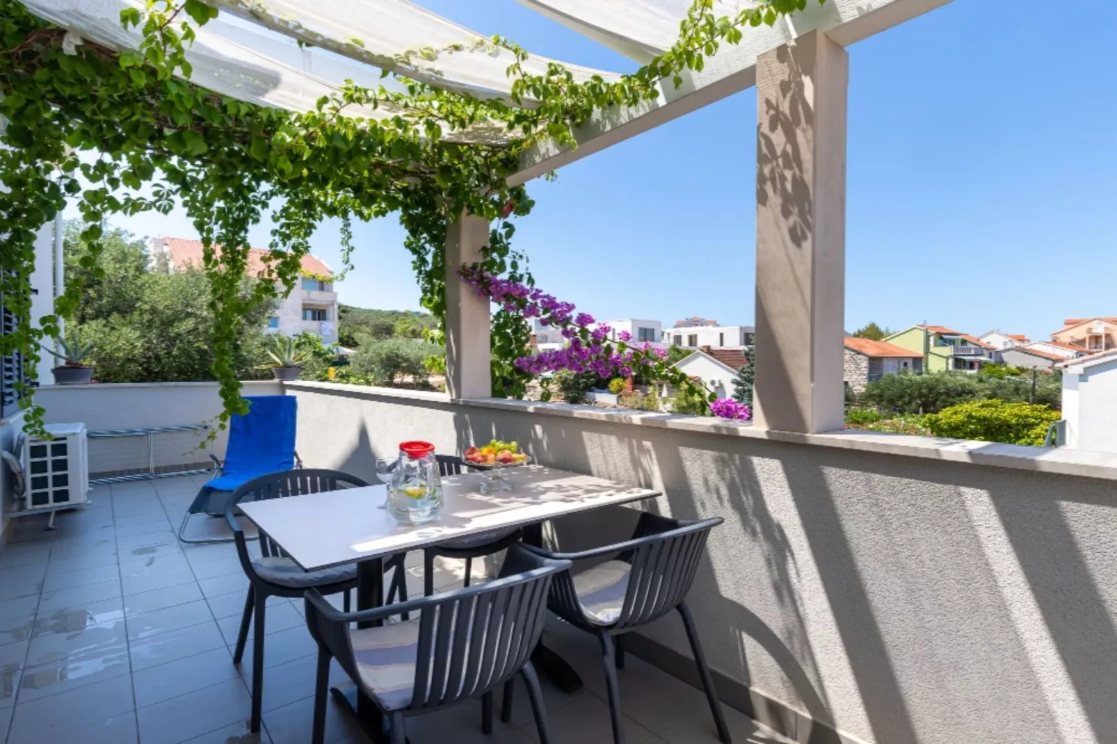 Apartment Oaza - Three Bedroom Apartment with Terrace and Sea View - Terrasbalkon