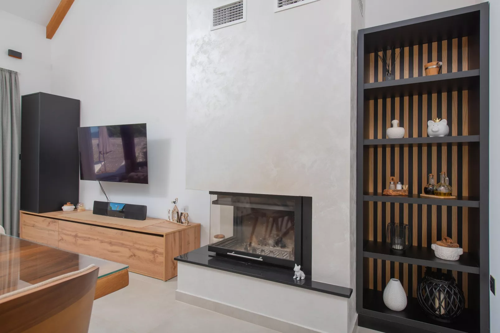 UNIQUE VILLA PIETRA - Woonkamer