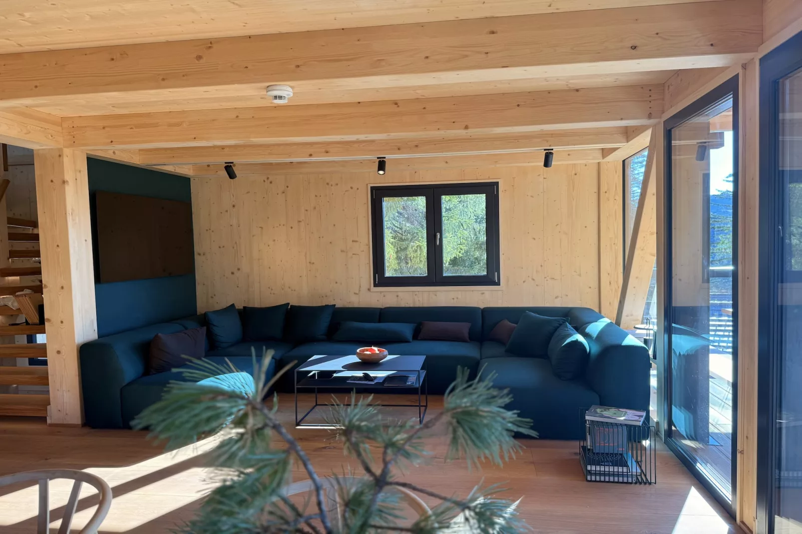 Naturchalets Turracher Höhe 32 - Woonkamer