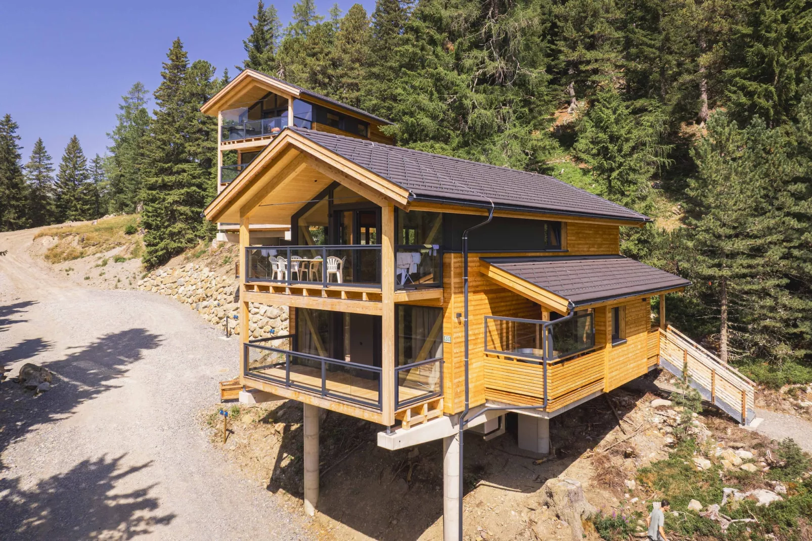 Naturchalets Turracher Höhe 31 - Buitenlucht