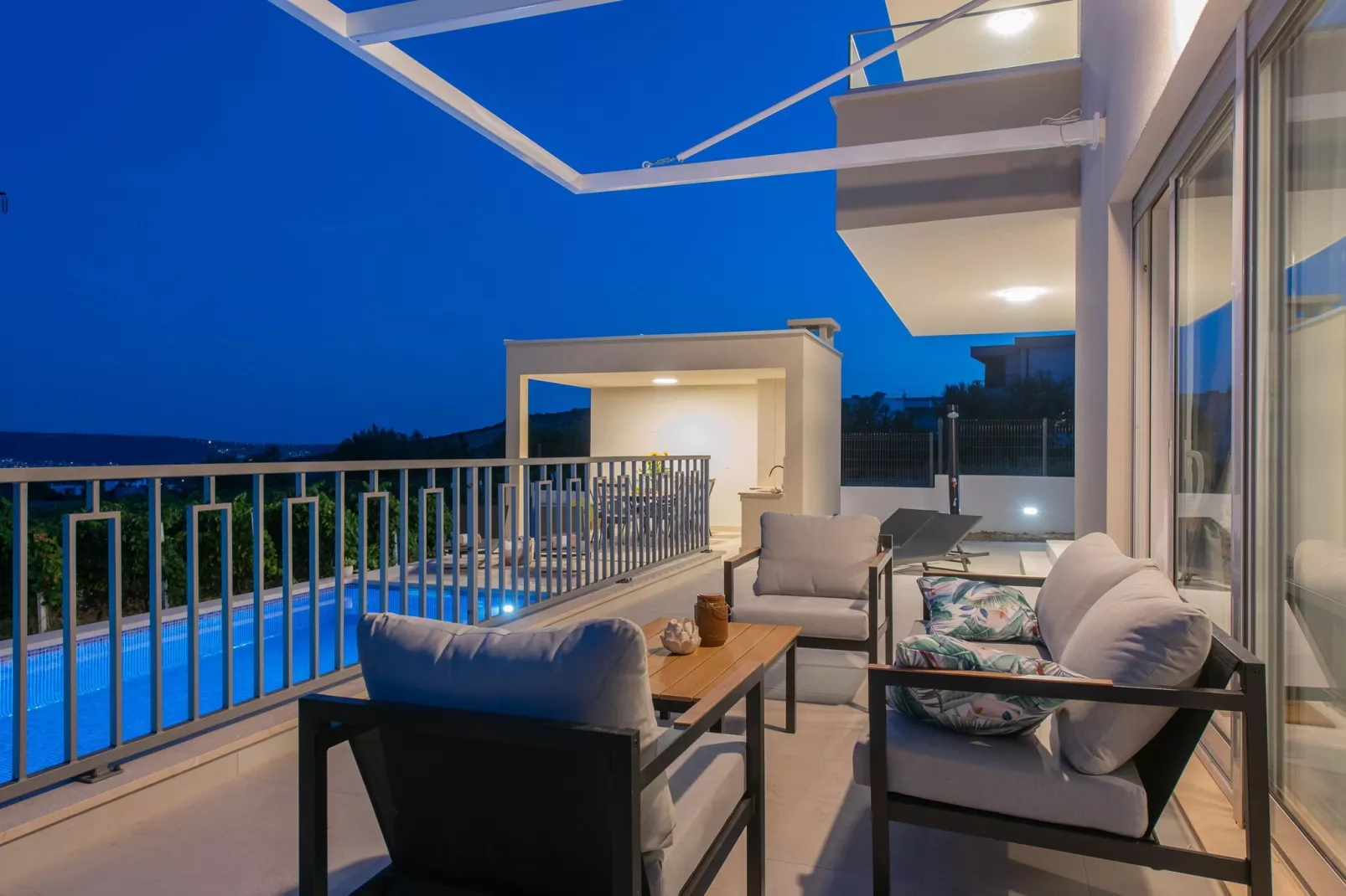 VILLA VISTA VINEA - Terrasbalkon