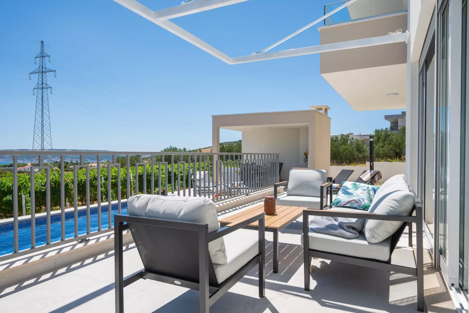 VILLA VISTA VINEA - Uitzicht zomer