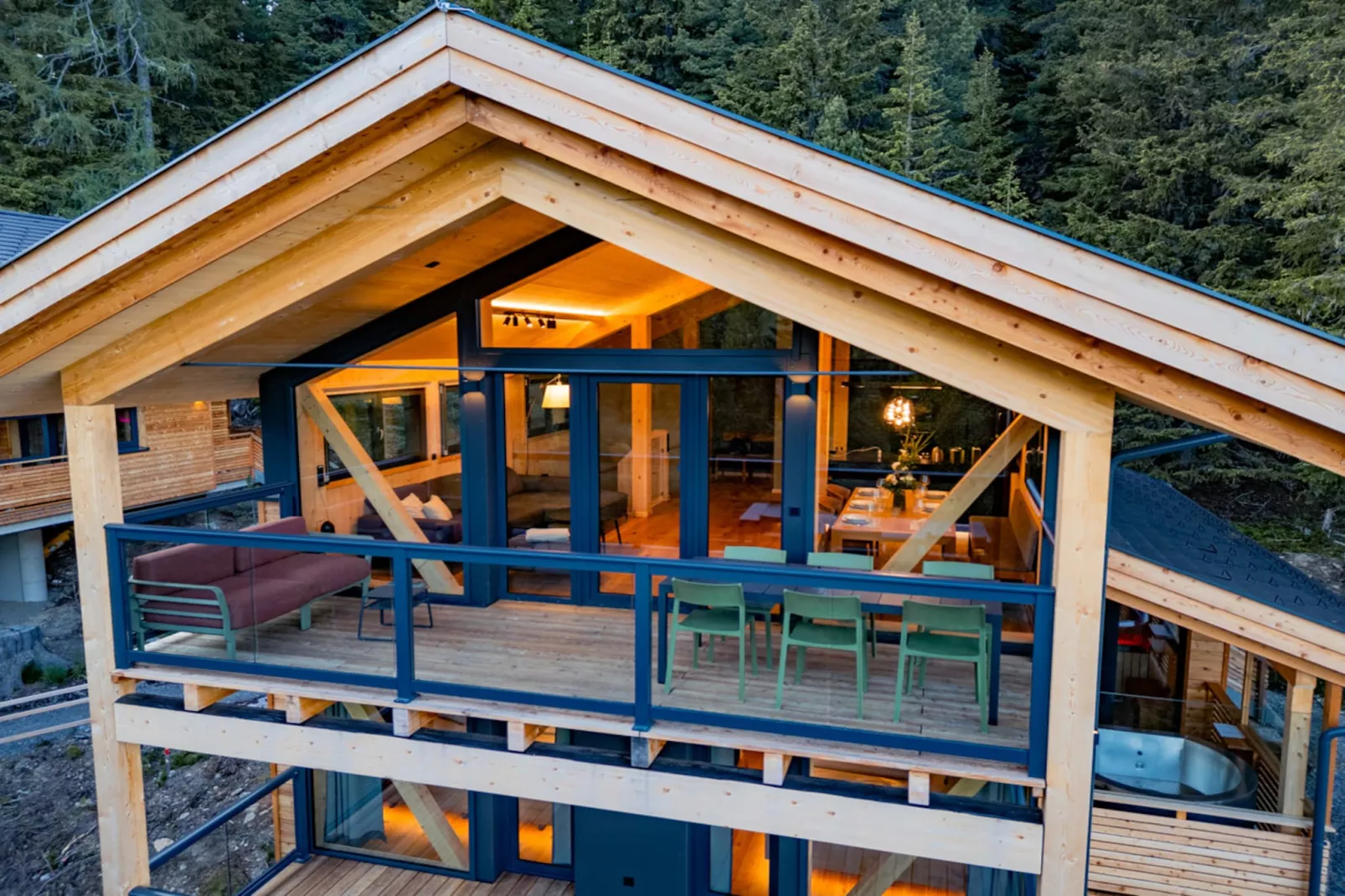 Naturchalets Turracher Höhe 30 - Buitenlucht