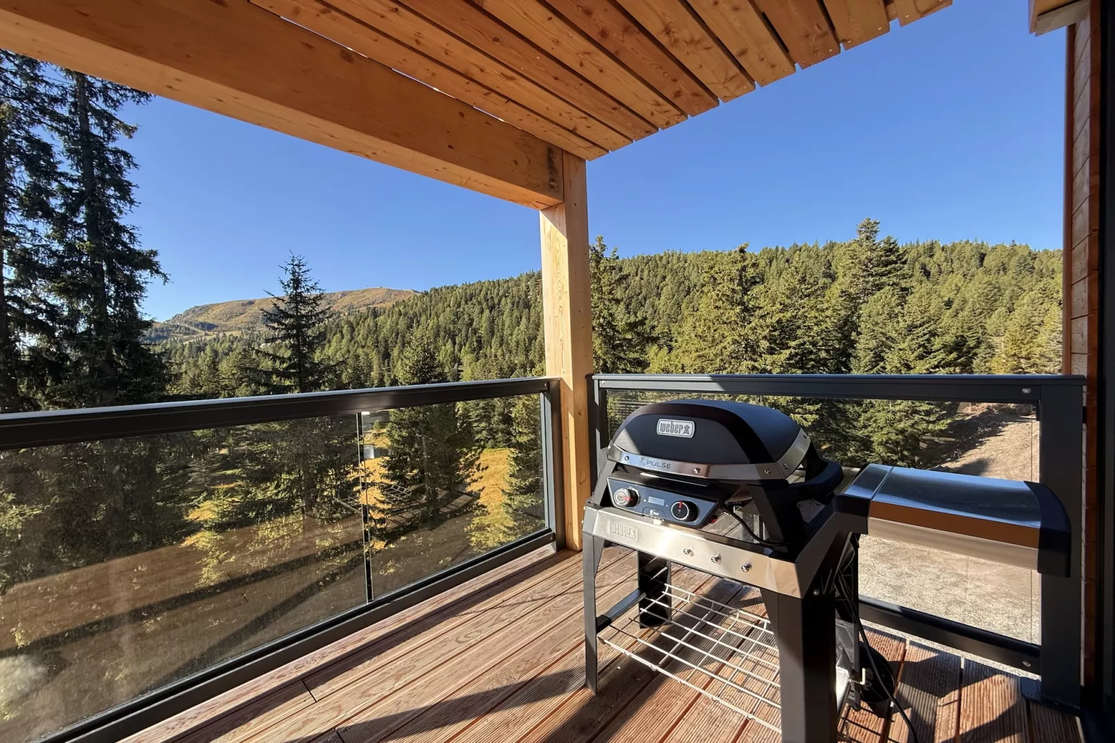 Naturchalets Turracher Höhe 32 - Terrasbalkon