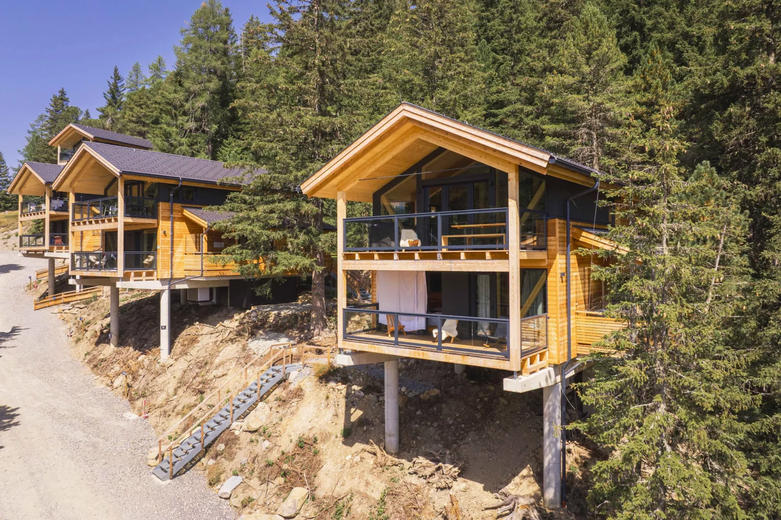 Naturchalets Turracher Höhe 29 - Buitenlucht