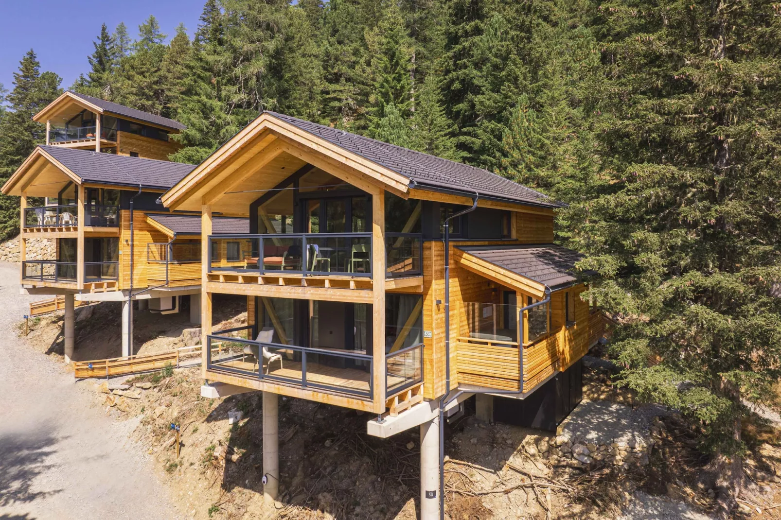 Naturchalets Turracher Höhe 30 - Buitenlucht