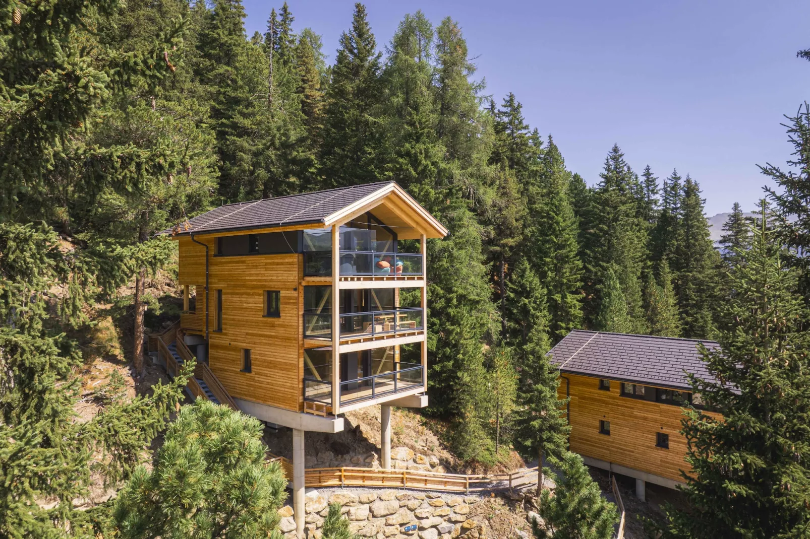 Naturchalets Turracher Höhe 32 - Buitenlucht