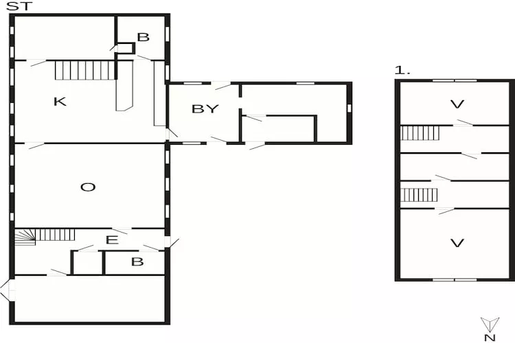 6 persoons vakantie huis in Guldborg-By Traum - Plattegrond