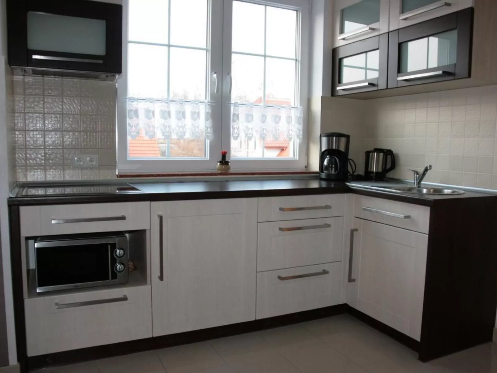 Wohnung in Rowy mit Grill, Terrasse, Parkplatz u