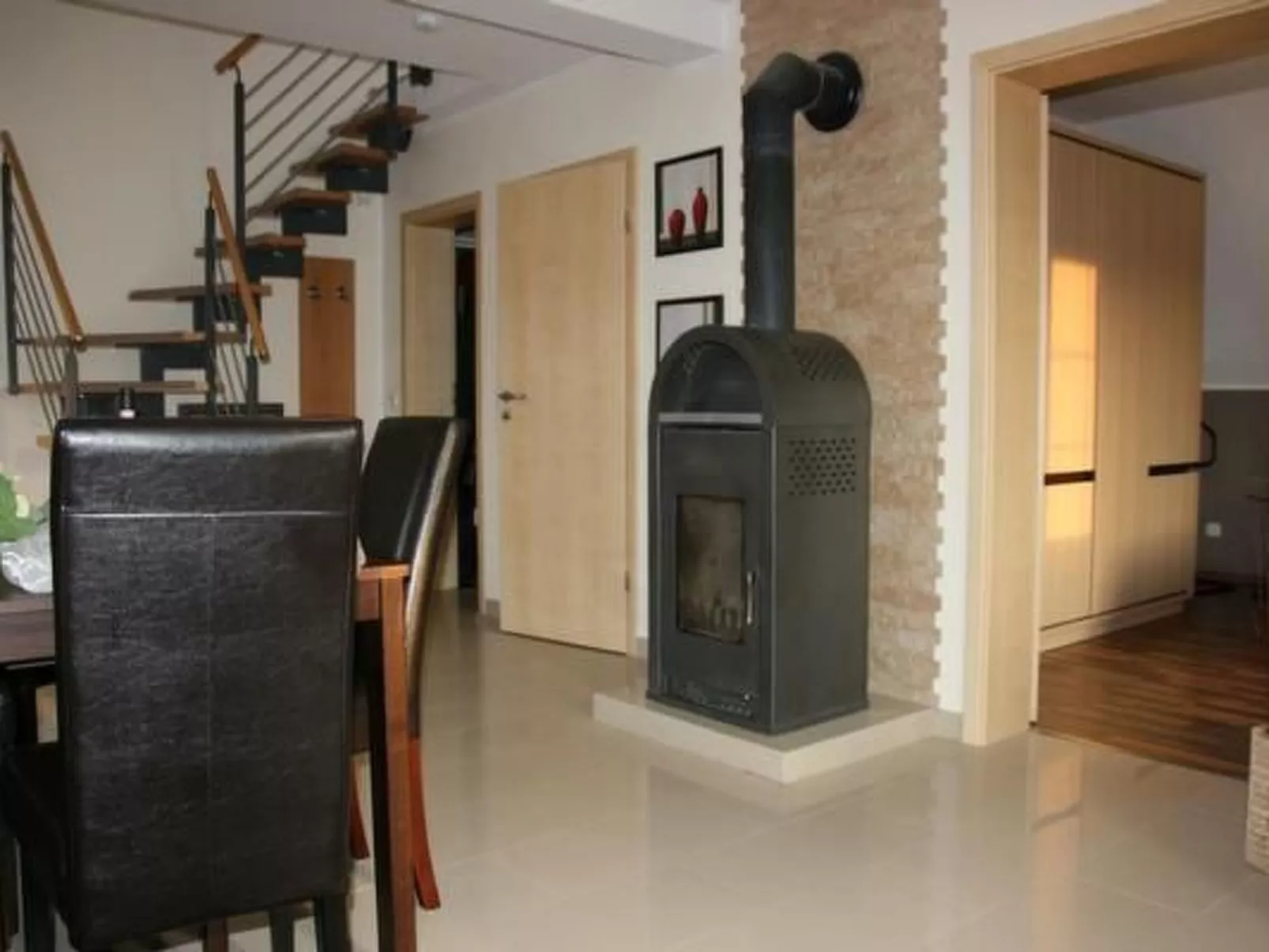 Gemütliche Wohnung in Rowy mit Terrasse, Grill,