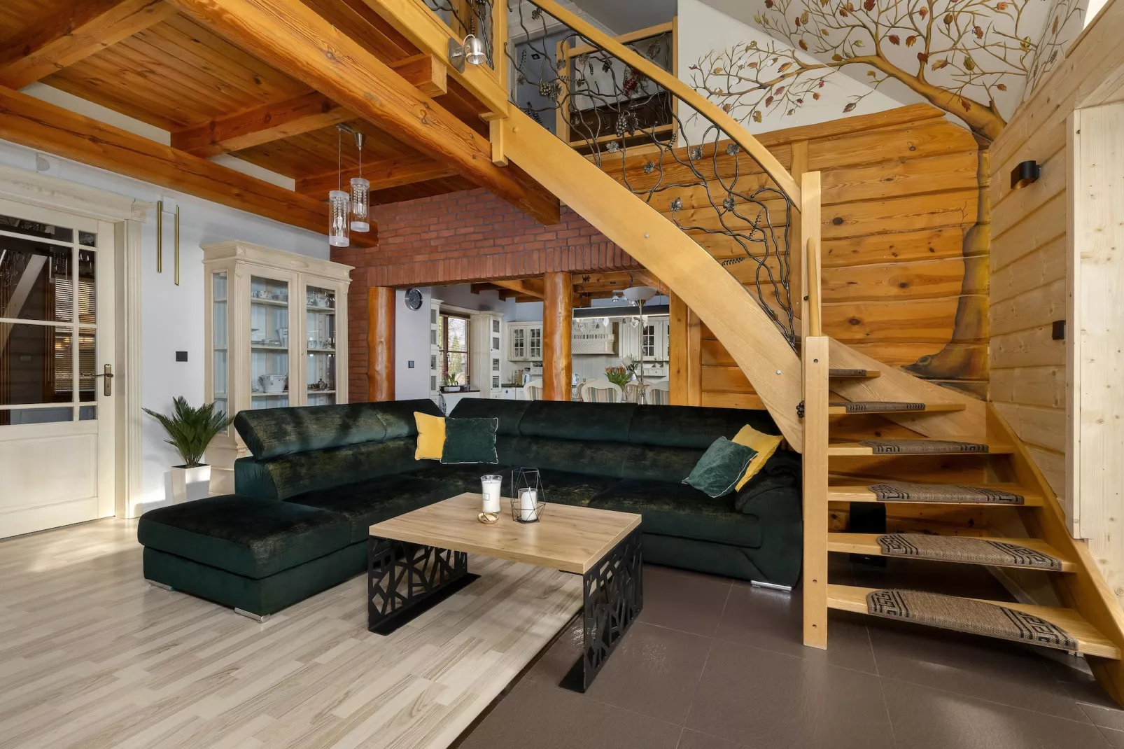 Całoroczny dom wakacyjny Osada Ustronie Morskie - Woonkamer