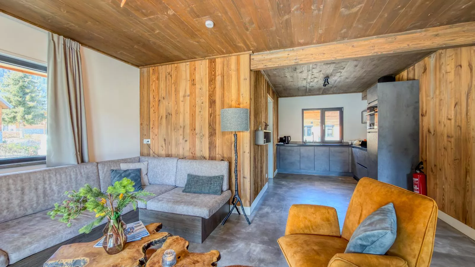 Alpenchalet Kärntnerglück - Woonkamer