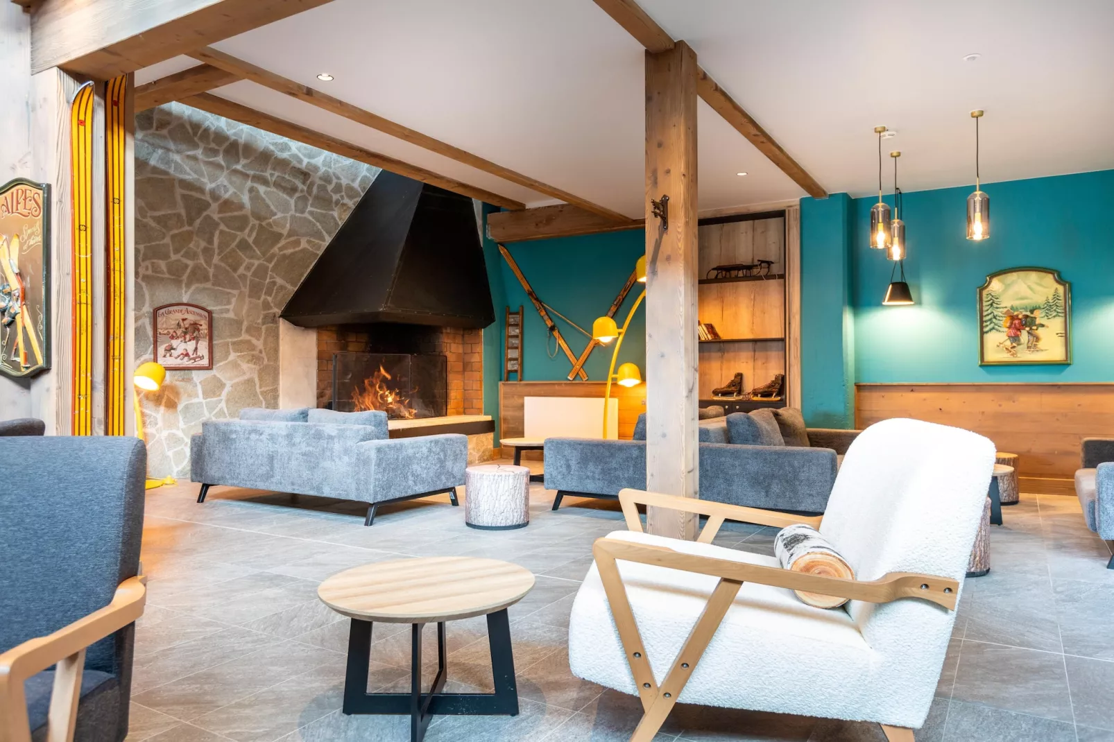 Les Bergers Chambre 3 personnes_C3 - Hal-ontvangst