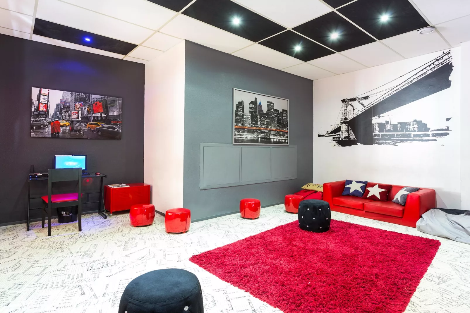 Les Bergers Chambre 3 personnes_C3 - Hal-ontvangst