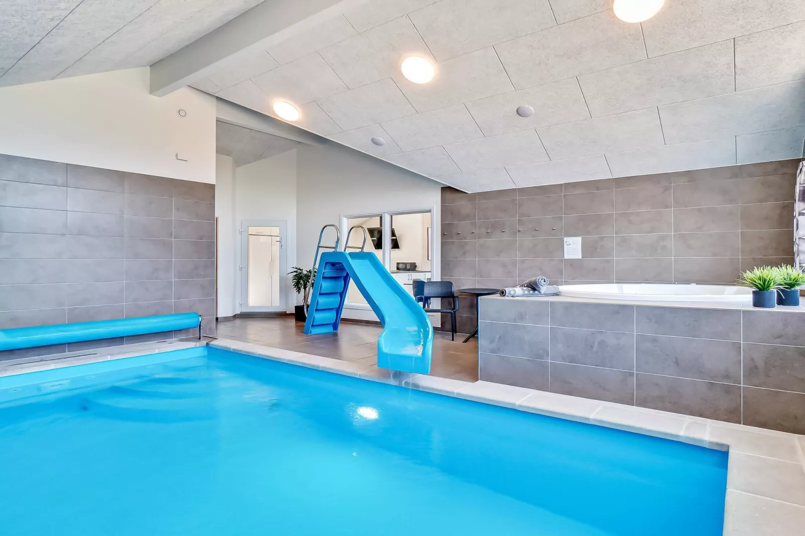 5 sterren vakantie huis in Nørre Nebel - Zwembad