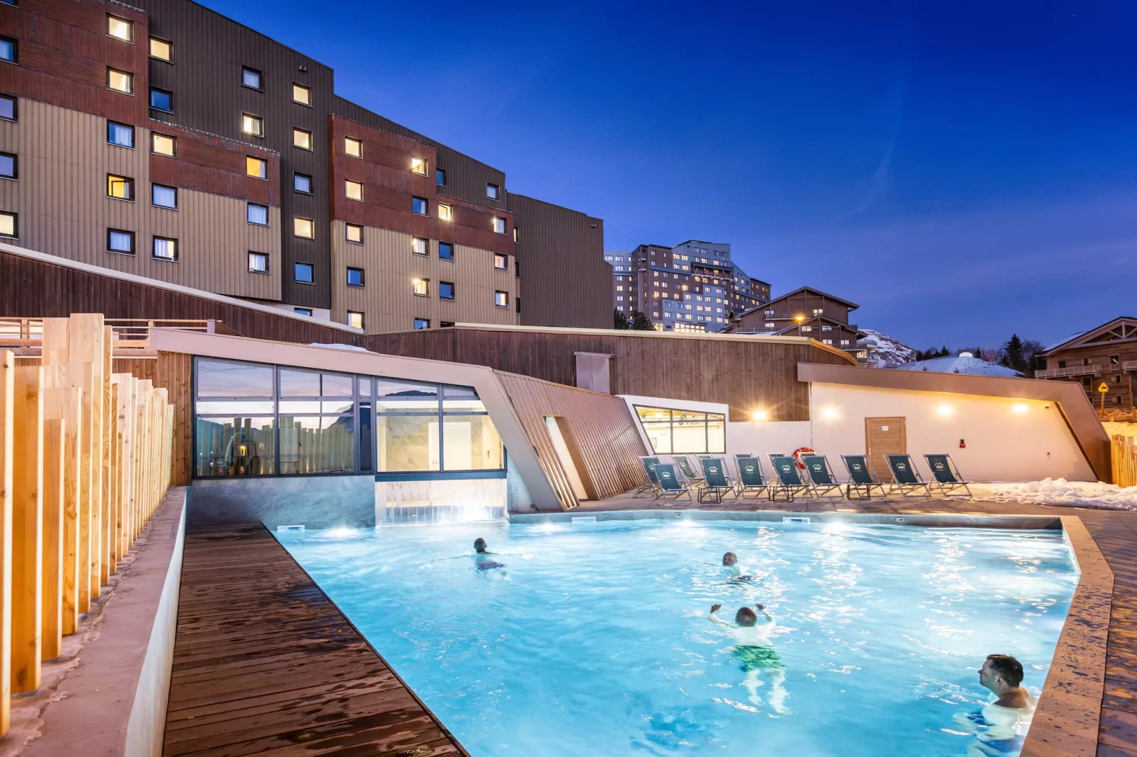 Les Bergers Chambre 2 personnes_C2 - Zwembad