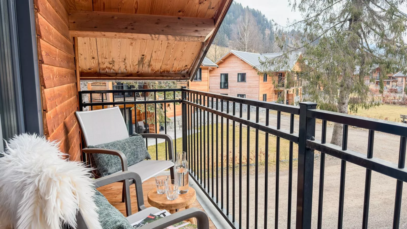 Familienglück Afritz am See - Terrasbalkon