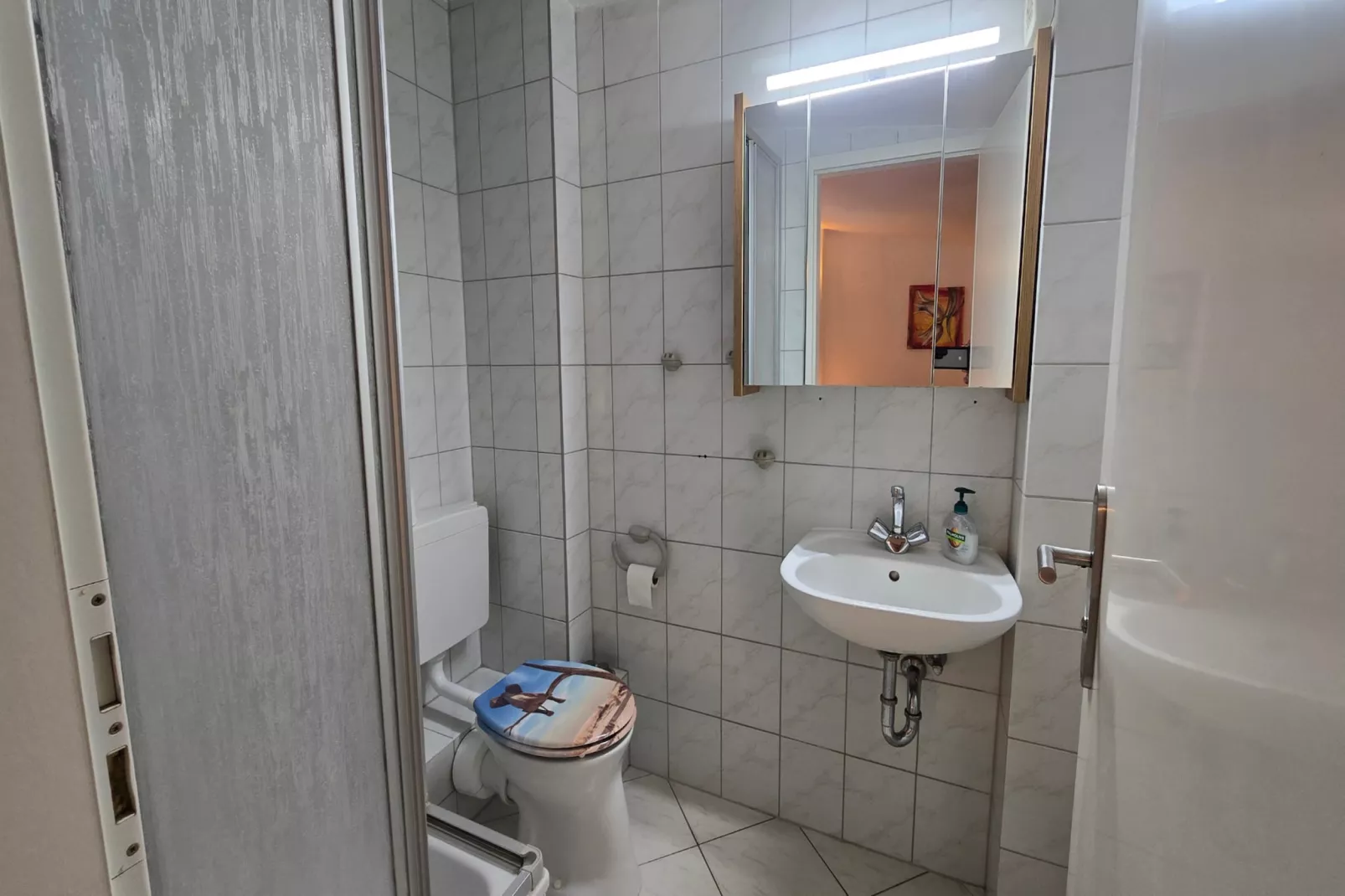 Fewo 05 6 P OG - Badkamer