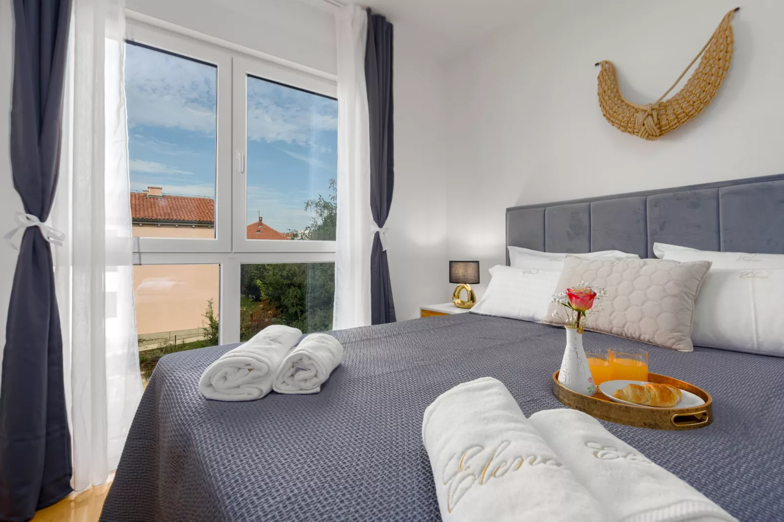 Deluxe apartment Anelle with jacuzzi - Slaapkamer