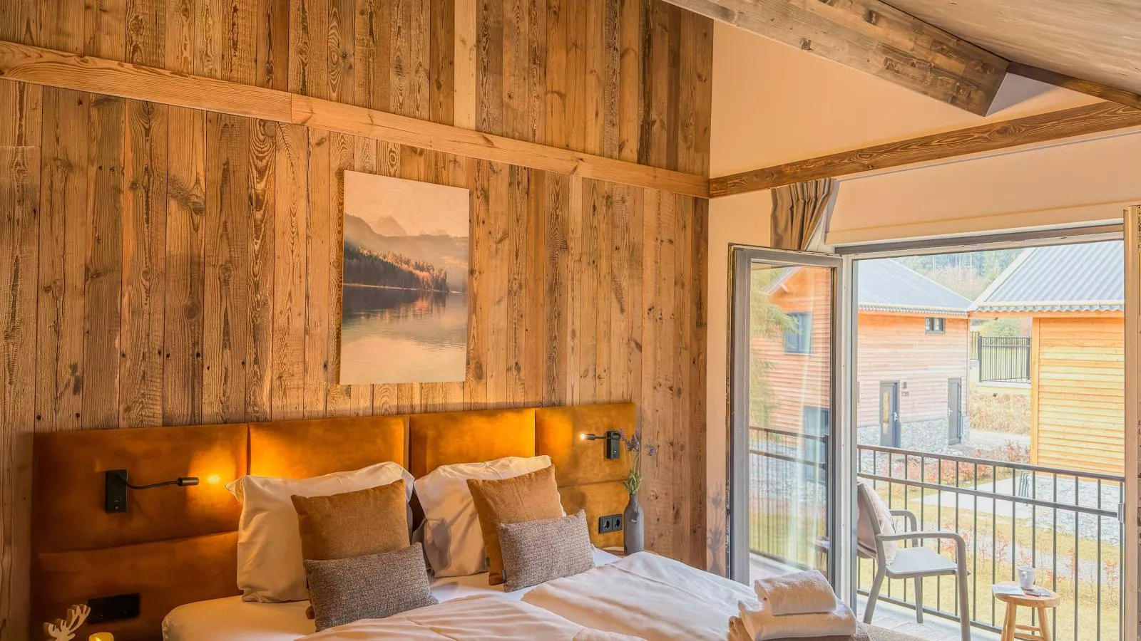 Naturchalet am Afritzer See - Slaapkamer