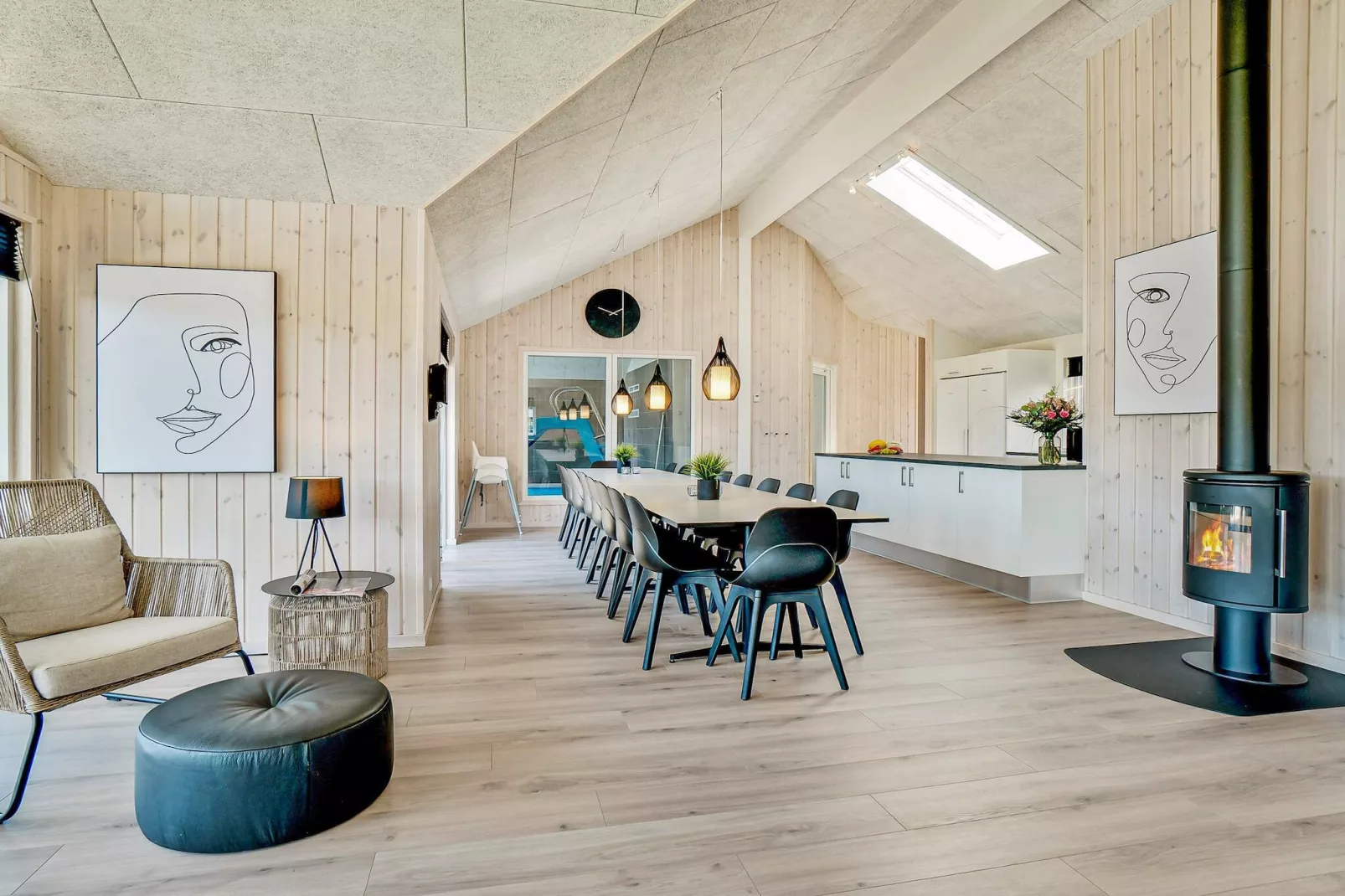 5 sterren vakantie huis in Nørre Nebel - Binnen