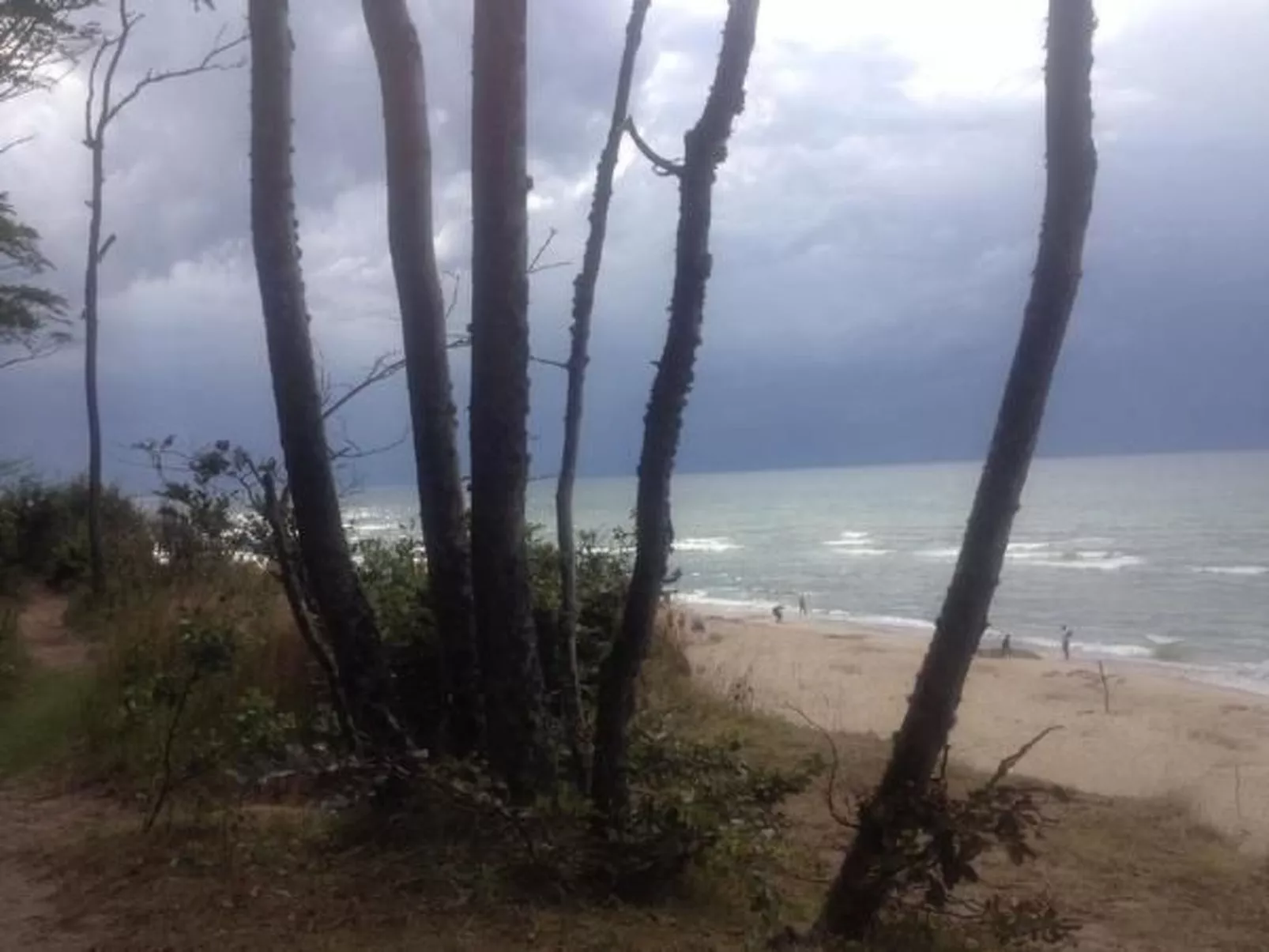 Gemütliche Wohnung in Rowy mit Terrasse, Grill, - Buiten
